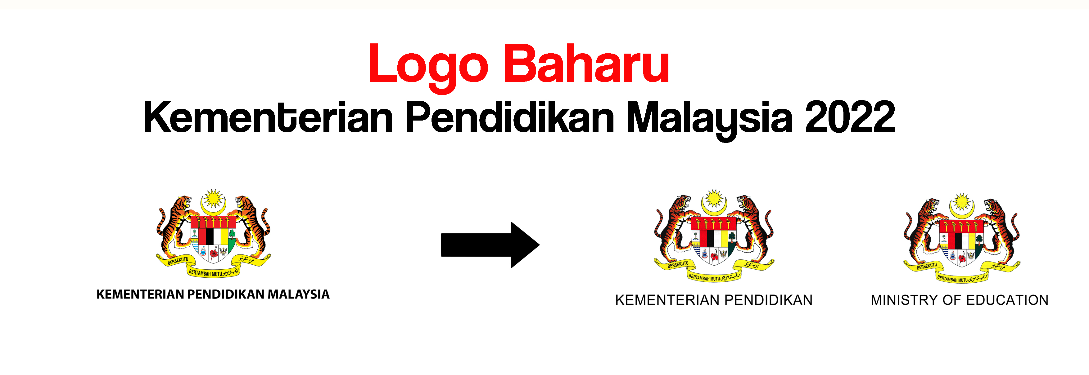 logo baru kementerian pendidikan malaysia - Julia Walker